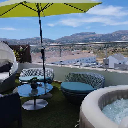 Apartment Atico Rilque, Independientes Con Jacuzzi Privado Y Terraza En Ronda
