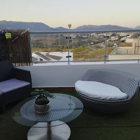 Atico Rilque, Independientes Con Jacuzzi Privado Y Terraza En Ronda