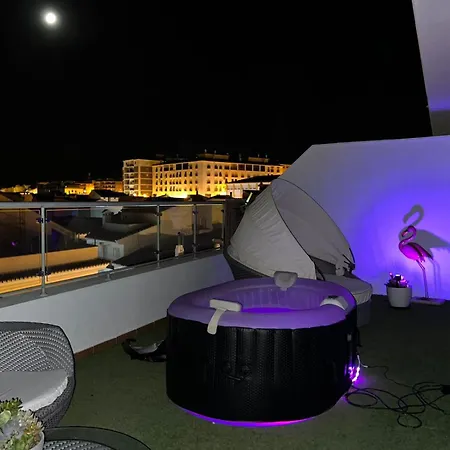 Atico Rilque, Independientes Con Jacuzzi Privado Y Terraza En Lägenhet *