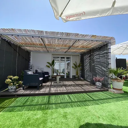 Atico Rilque, Independientes Con Jacuzzi Privado Y Terraza En