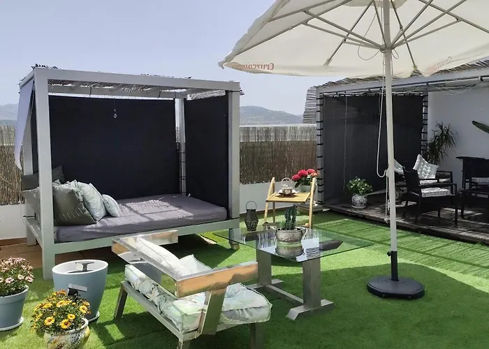 Atico Rilque, Independientes Con Jacuzzi Privado Y Terraza En Lägenhet