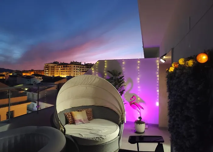 ático Rilque, Independientes Con Jacuzzi Privado Y Terraza En Appartamento Ronda